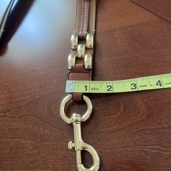 Marc Jacob’s Shoulder Purse Strap Tan/Gold - Picture 6 of 6